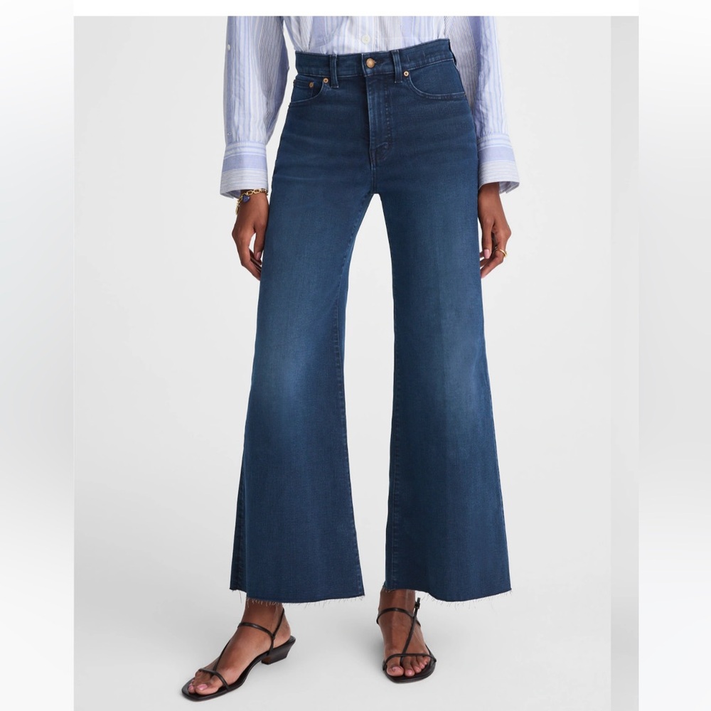 MADEWELL FLARED WIDE-LEG JEANS 👖 - Picture 4 of 13